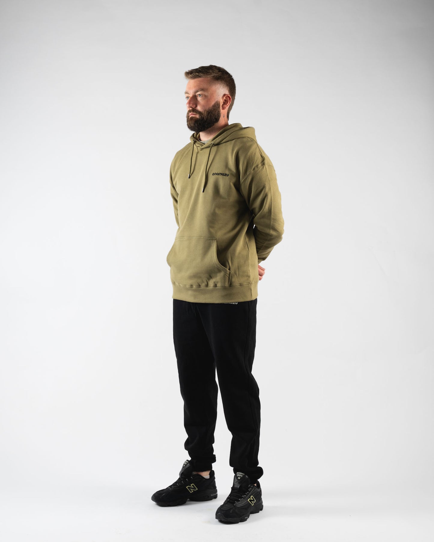 Onamazu HD Organic Combed Cotton Hoodie - Khaki