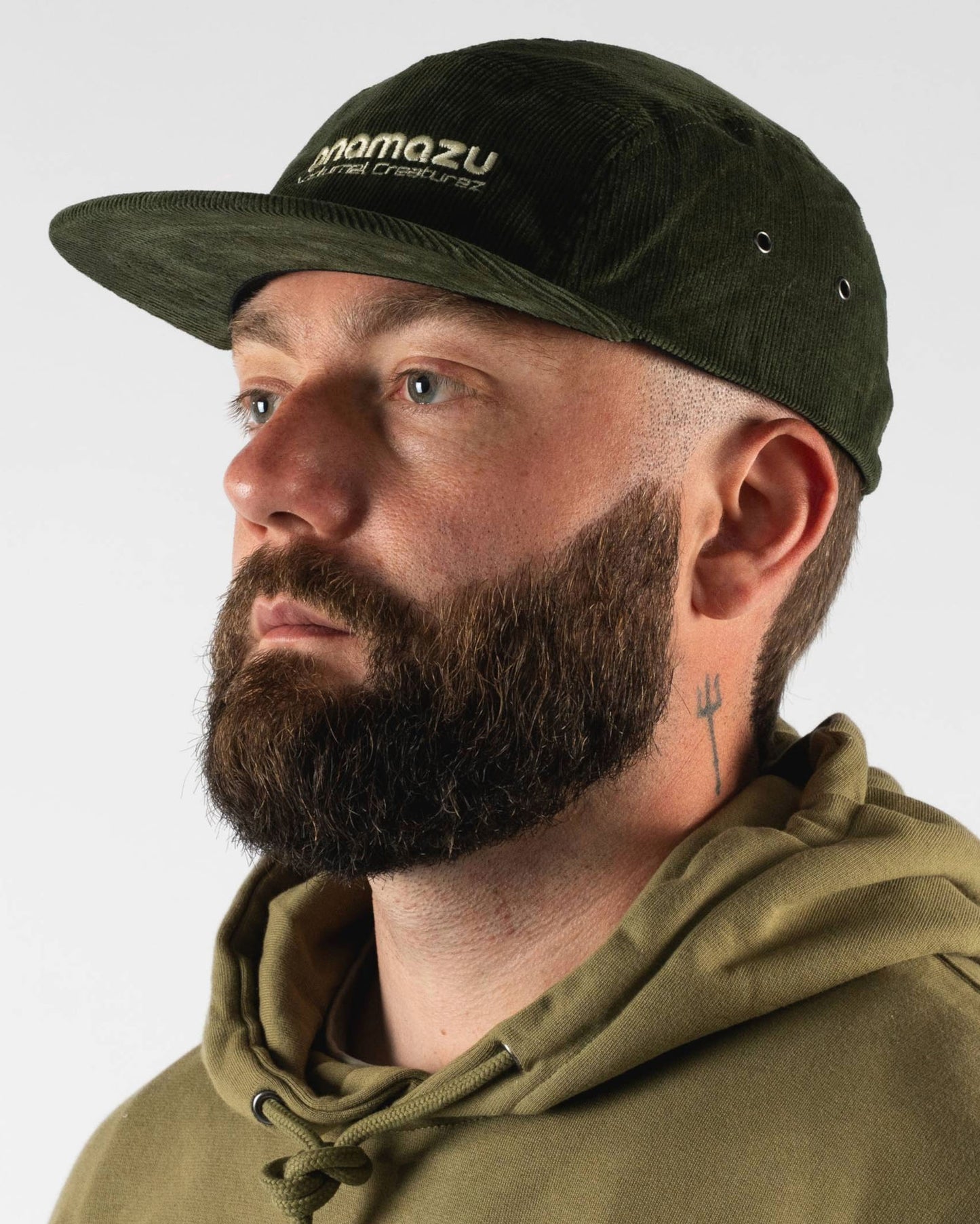 Onamazu Organic Cotton 5 Panel- Military Green