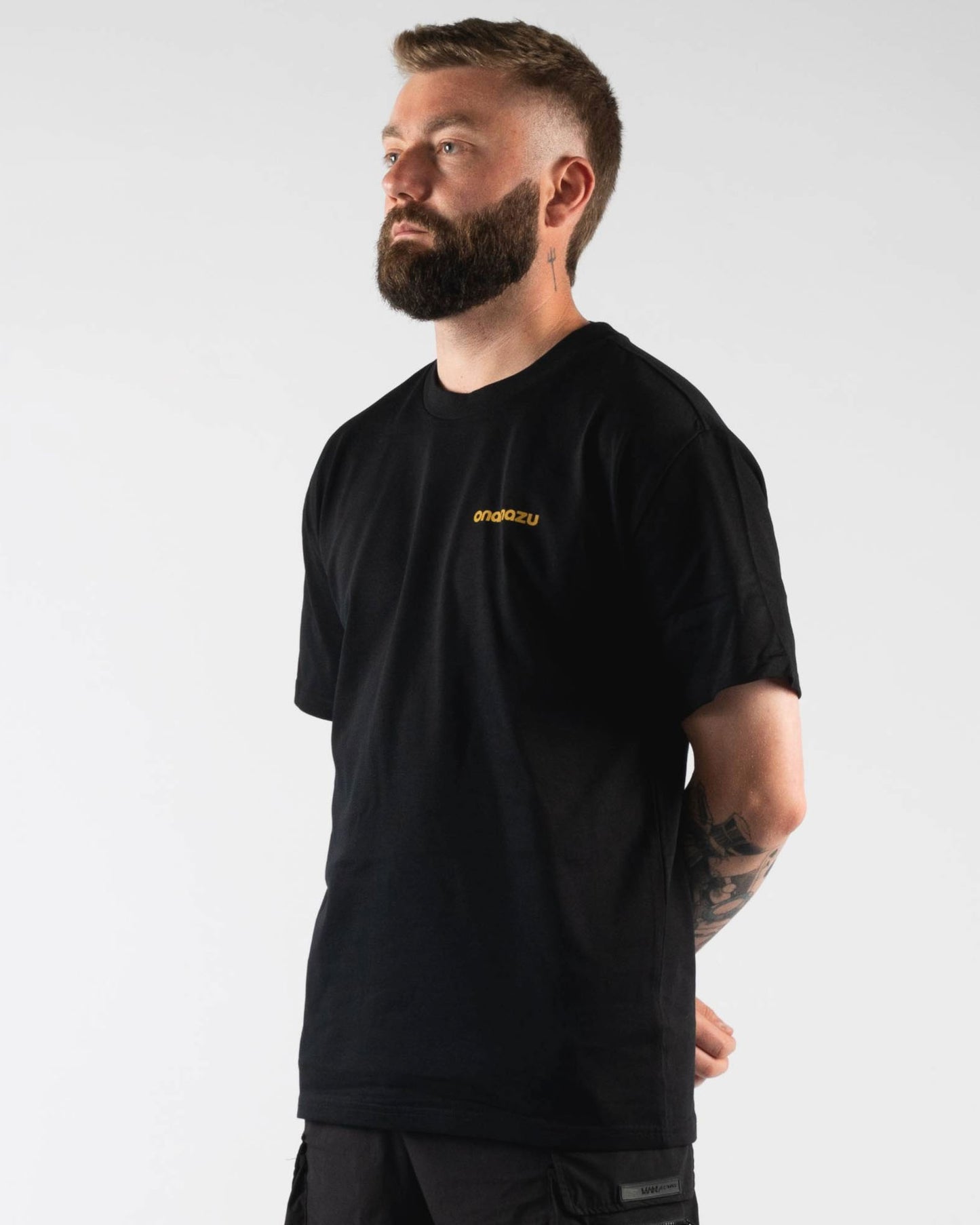 Full-Moon Premium Graphic Tee - Black/Yellow