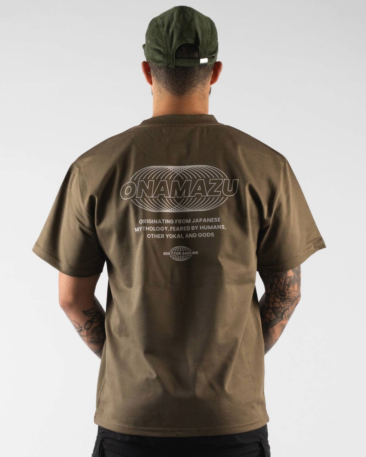 Built for Angling Premium Graphic Tee - Walnut