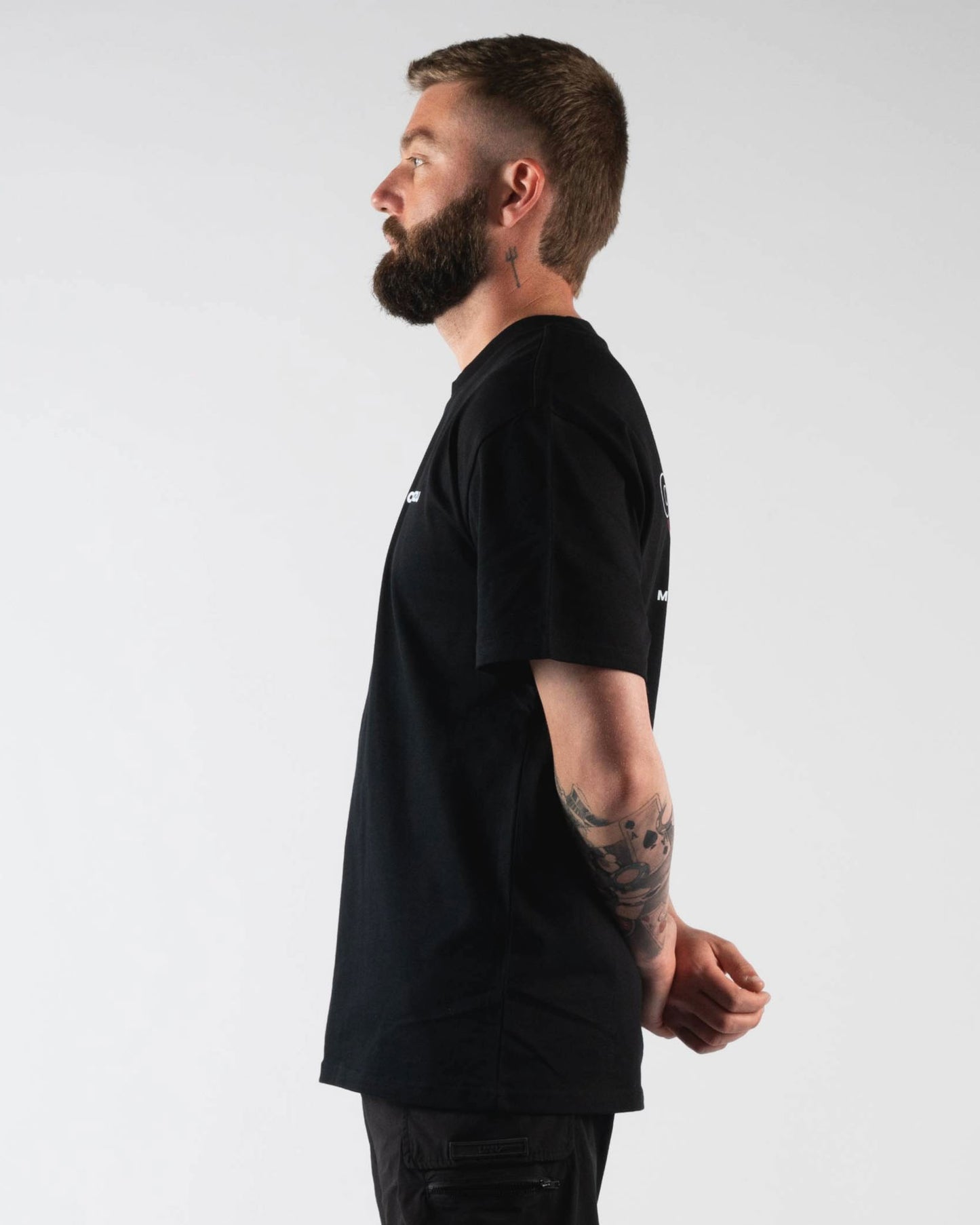 Built for Angling Premium Graphic Tee - Black