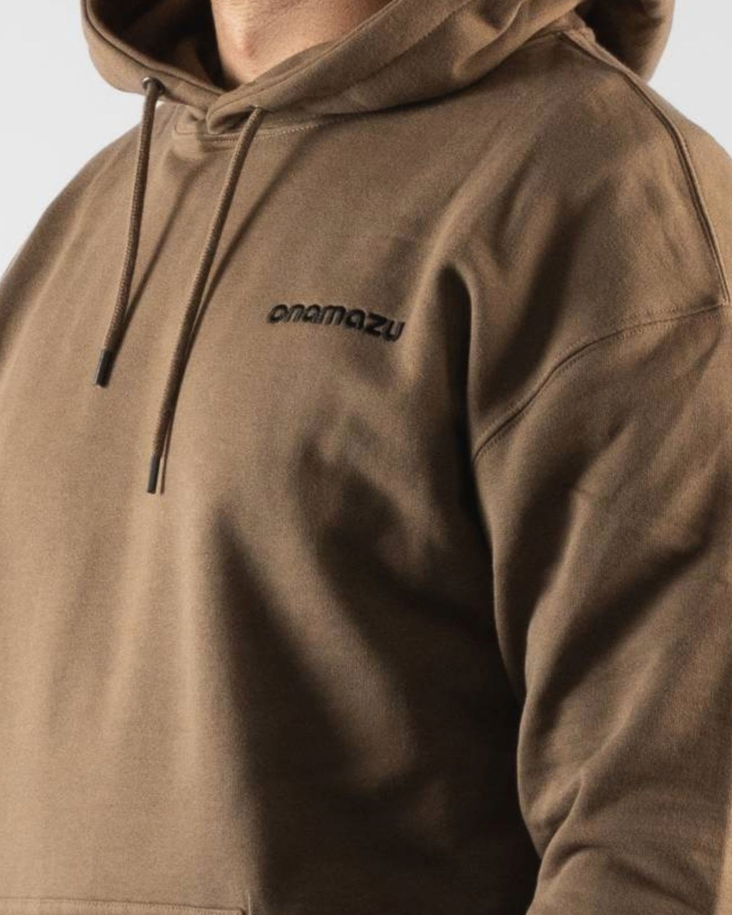 Onamazu HD Organic Combed Cotton Hoodie - Brown