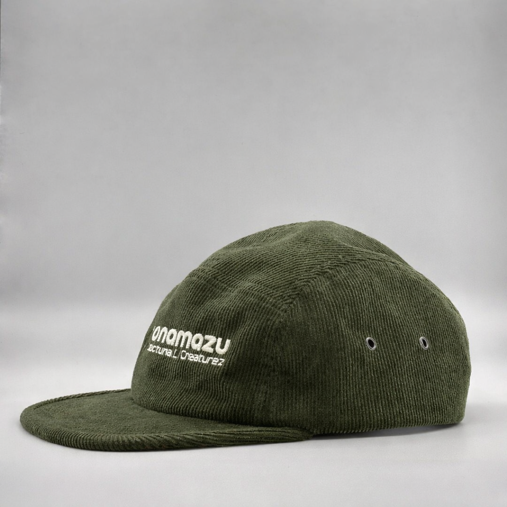 Onamazu Organic Cotton 5 Panel- Military Green
