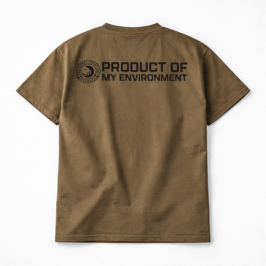 Environment Tee – Session Brown
