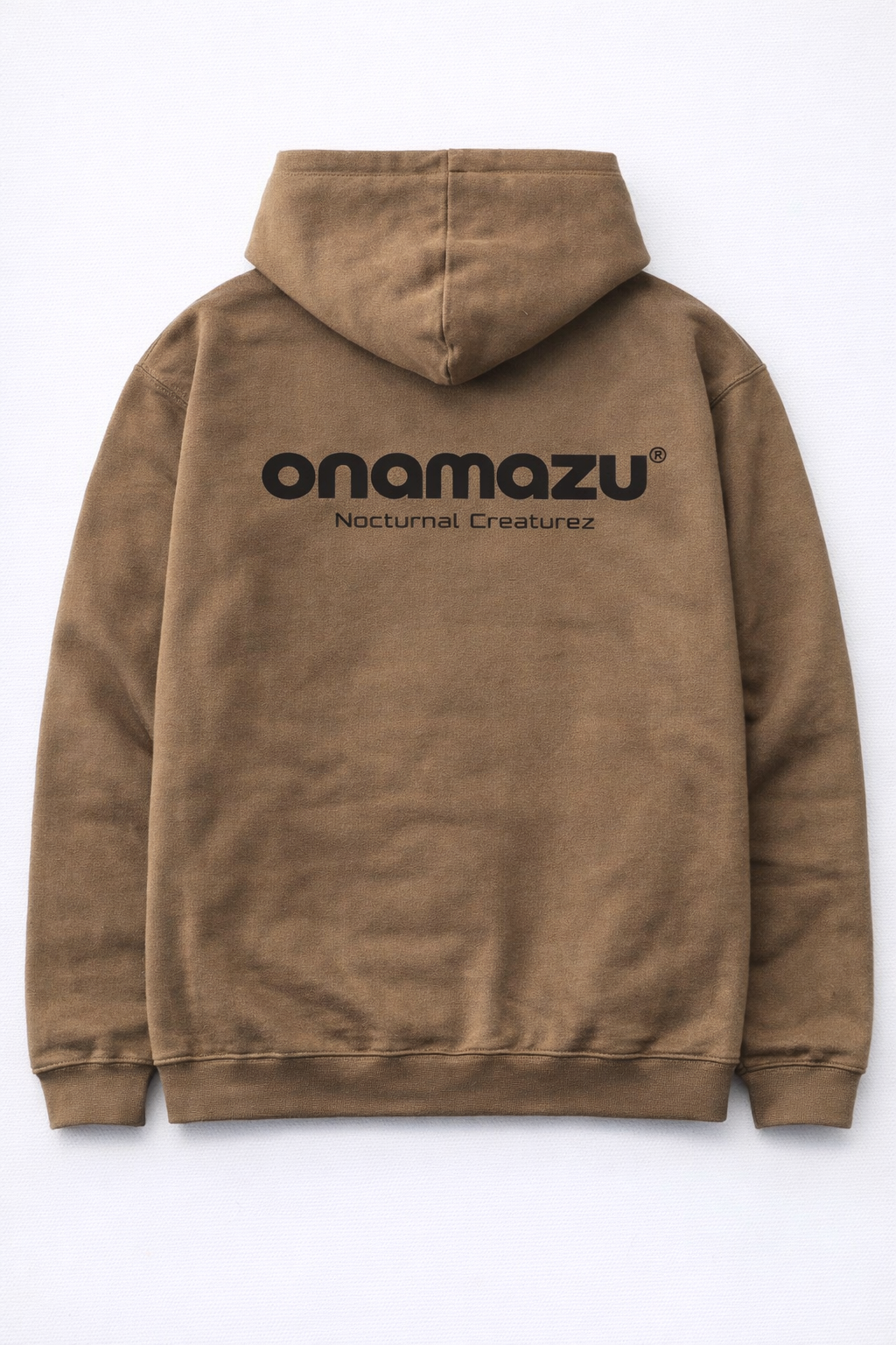 Onamazu HD Cotton Hoodie - Brown