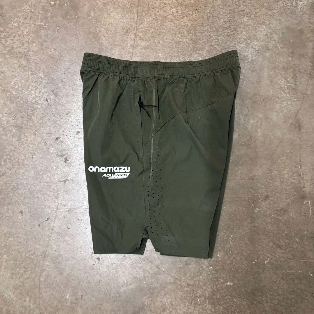 Onamazu Green AQ Tech Shorts