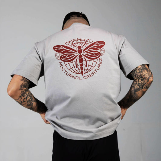 Onamazu Grey Dragon-Fly Tee