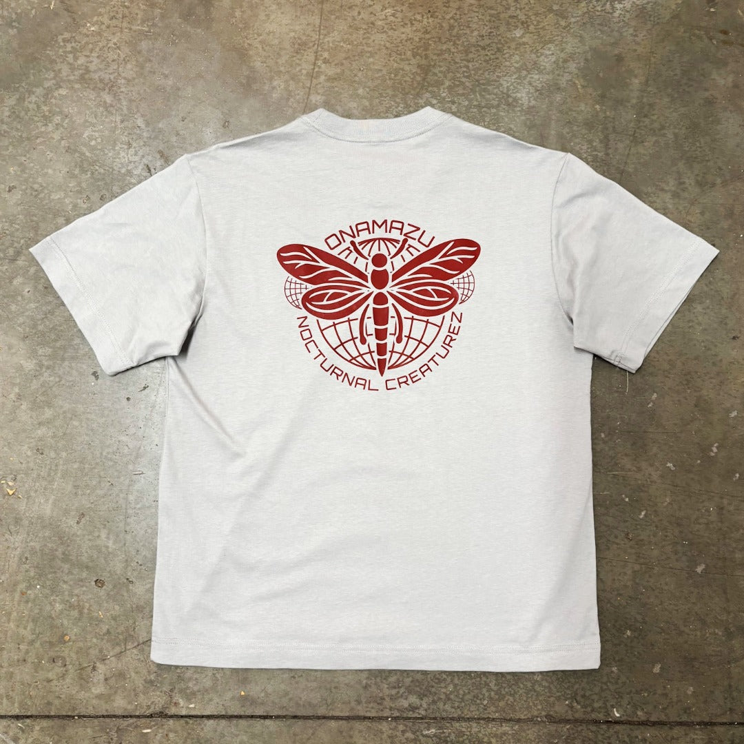 Onamazu Grey Dragon-Fly Tee