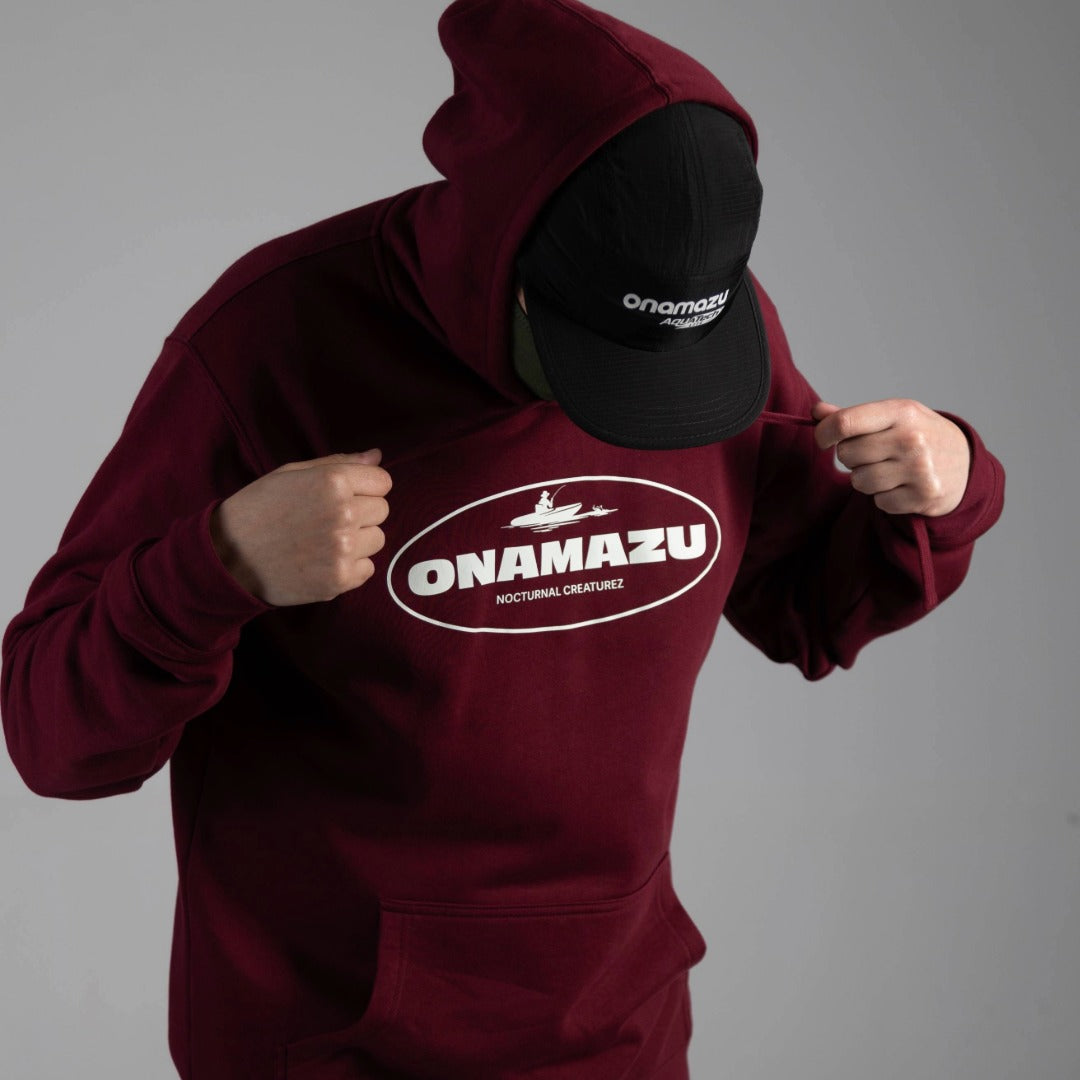 Onamazu Burgundy Explorer Hoodie