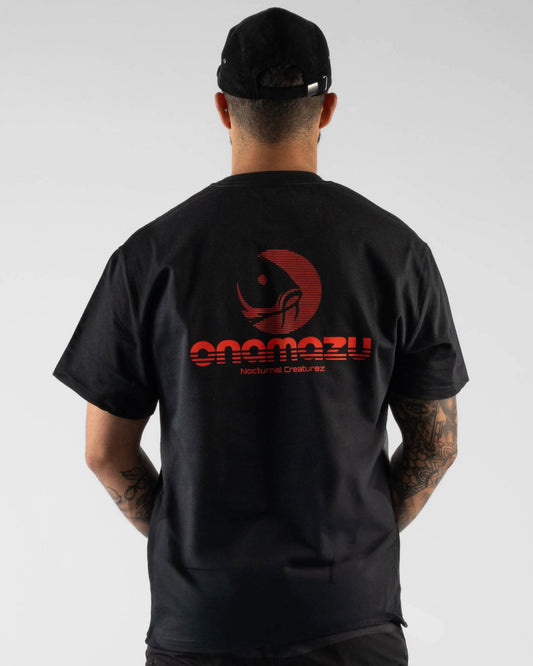 Full-Moon Premium Graphic Tee - Black/Red