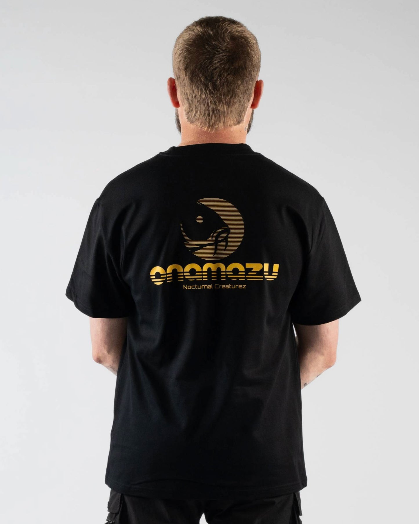 Full-Moon Premium Graphic Tee - Black/Yellow