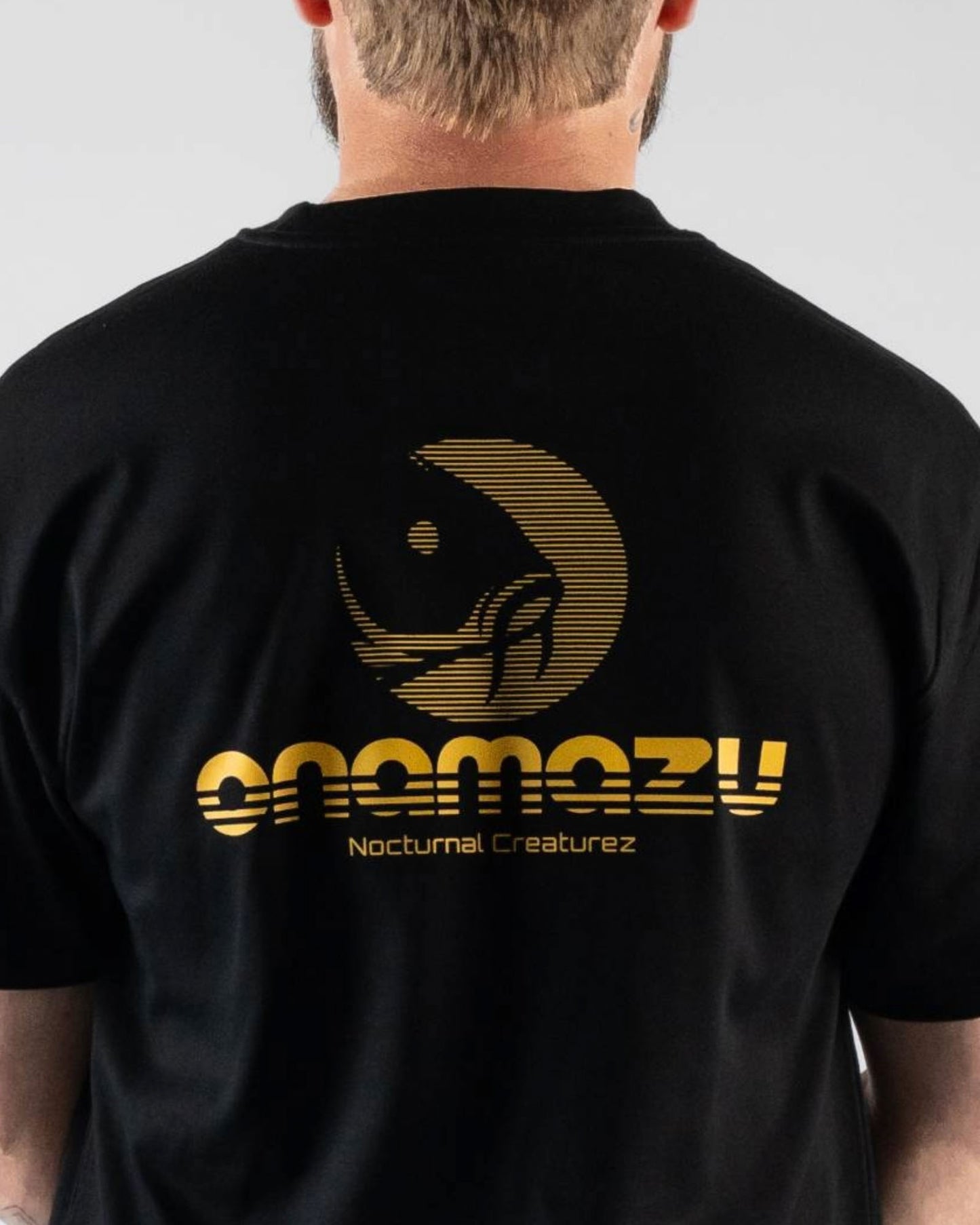 Full-Moon Premium Graphic Tee - Black/Yellow