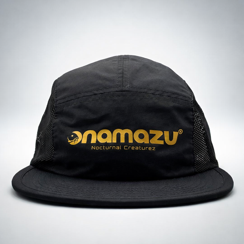 Nocturnal Creaturez 5 Panel Nylon Hat - Black