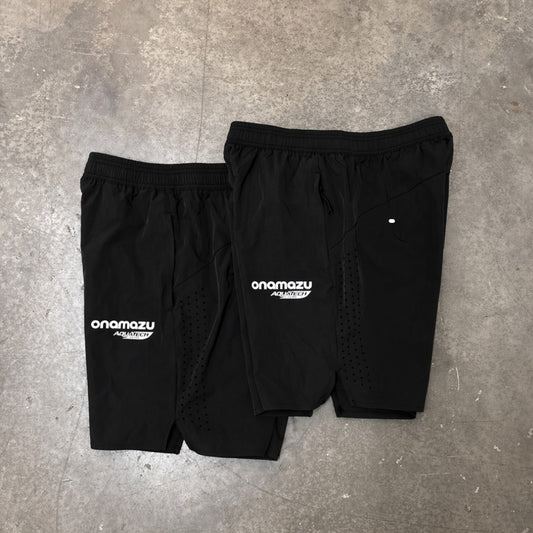 Onamazu Black AQ Tech Shorts