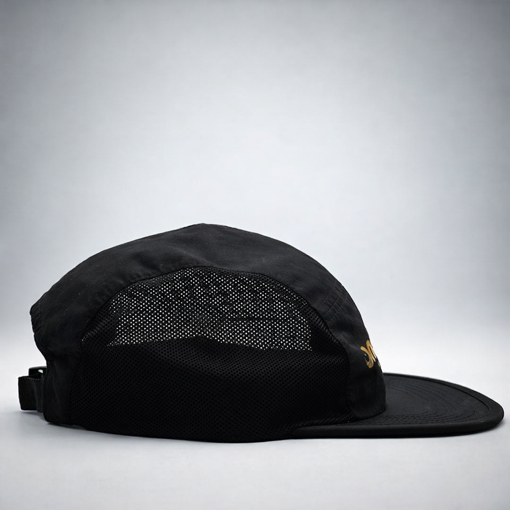 Nocturnal Creaturez 5 Panel Nylon Hat - Black