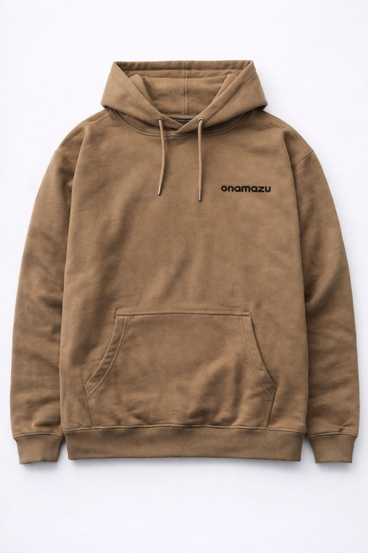 Onamazu HD Cotton Hoodie - Brown