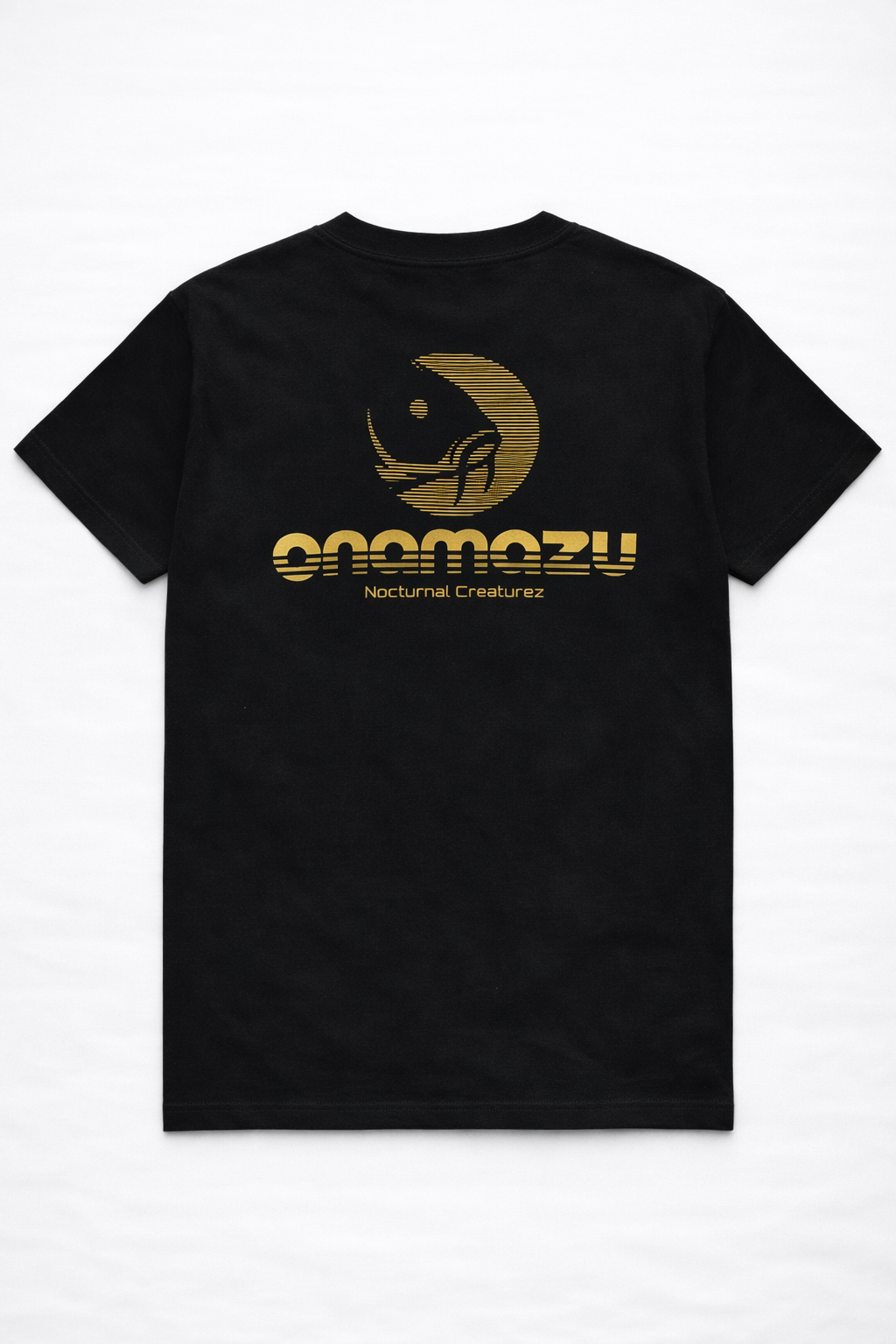 Full-Moon Premium Graphic Tee - Black/Yellow