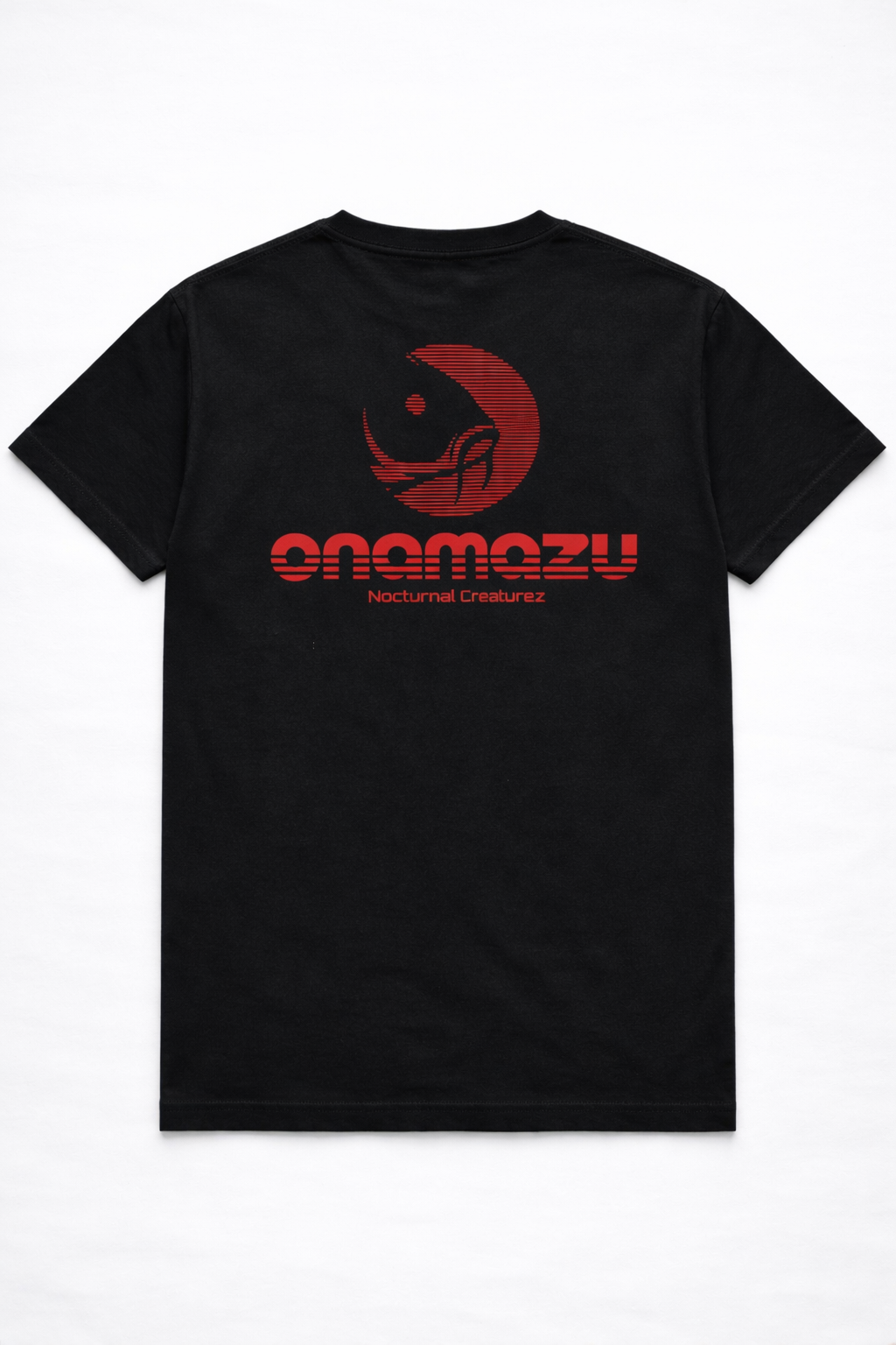 Full-Moon Premium Graphic Tee - Black/Red