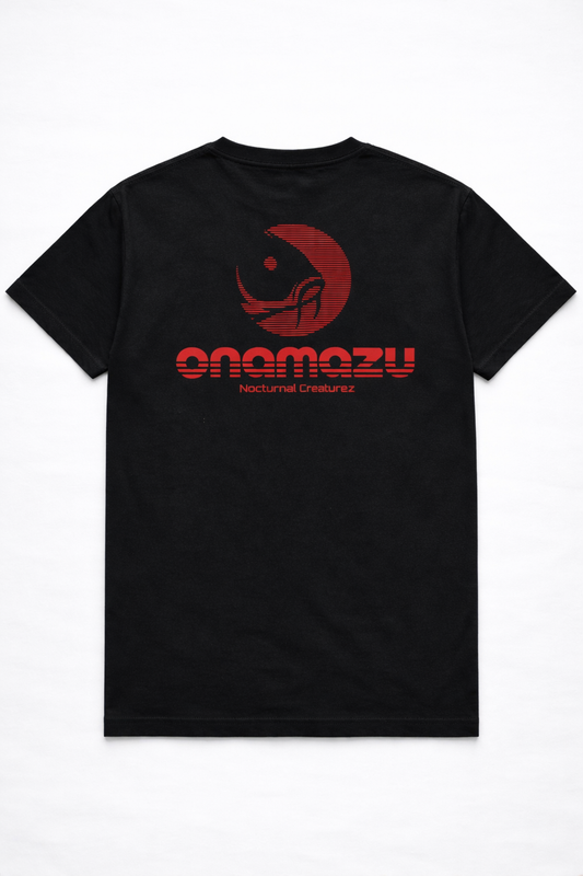 Full-Moon Premium Graphic Tee - Black/Red