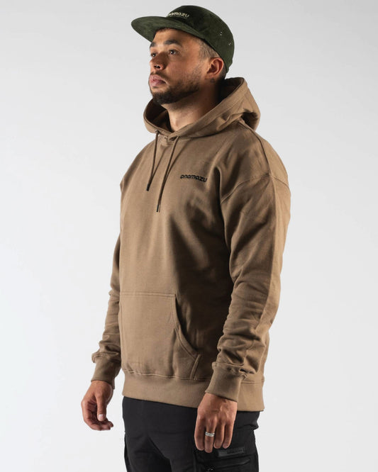 Onamazu HD Organic Combed Cotton Hoodie - Brown